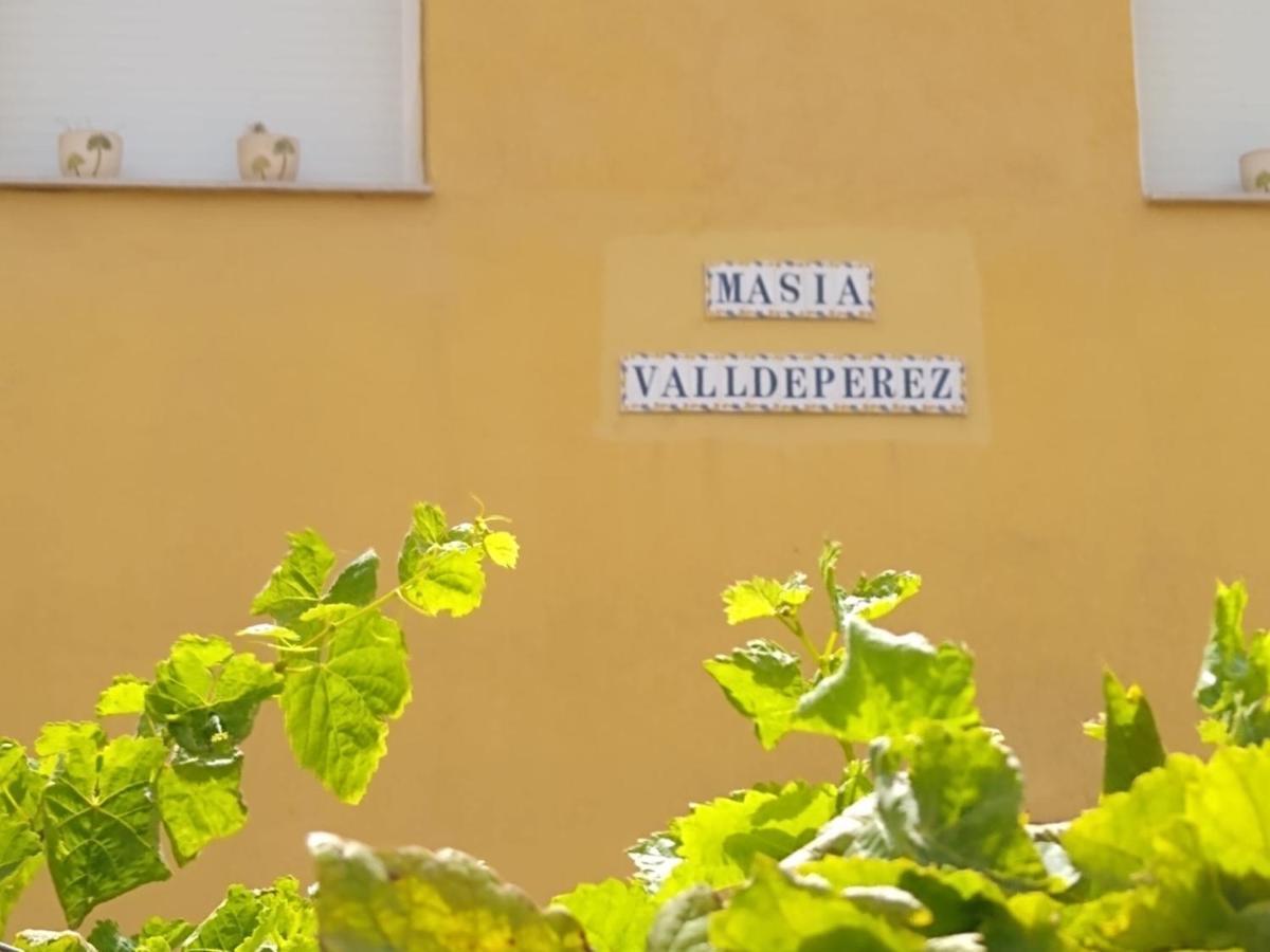 Alojamiento rural Masía Valldepérez L'Ampolla Exterior foto